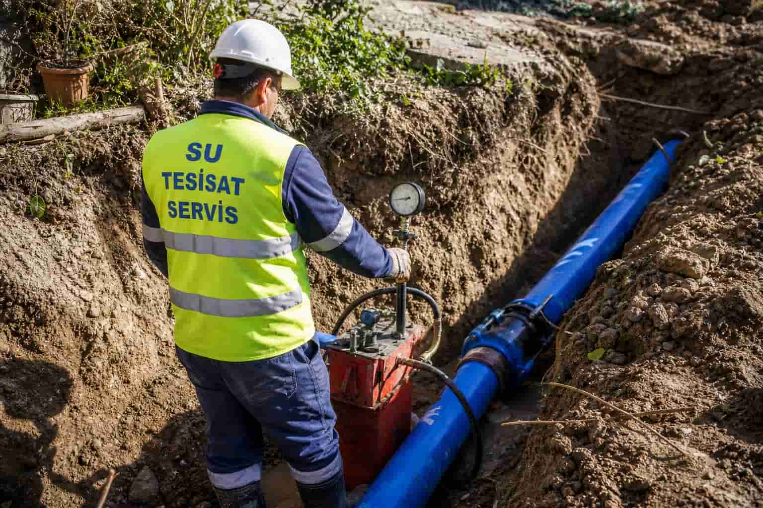Acil Su Tesisatçısı bağlantı kontrolü